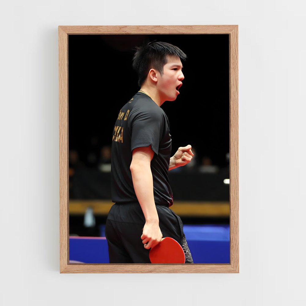 Poster Maître du Ping Pong – affiche Tennis de table (vue 4)